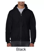GILDAN 293.09 Bluza męska z kapturem na zamek Heavy weight 270g