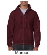 GILDAN 293.09 Bluza męska z kapturem na zamek Heavyweight 270g