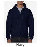 GILDAN 293.09 Bluza męska z kapturem na zamek Heavyweight 270g
