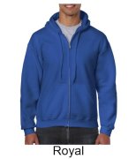 GILDAN 293.09 Bluza męska z kapturem na zamek Heavyweight 270g