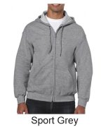 GILDAN 293.09 Bluza męska z kapturem na zamek Heavyweight 270g