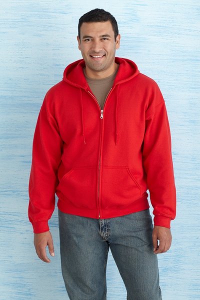 GILDAN 293.09 Bluza męska z kapturem na zamek Heavyweight 270g
