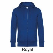 B&C 246.42 Bluza na zamek z kapturem KING 280g