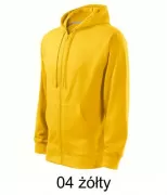 MALFINI 410 Bluza męska z kapturem na zamek Trendy Zipper 300g