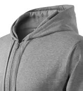 MALFINI 410 Bluza męska z kapturem na zamek Trendy Zipper 300g