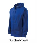 MALFINI 410 Bluza męska z kapturem na zamek Trendy Zipper 300g