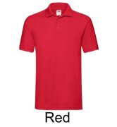 FRUIT OF THE LOOM 63-218-0 Polo męskie Premium 180g
