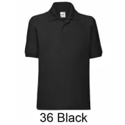 FRUIT OF THE LOOM  63-417-0 Polo Junior 65/35 180g