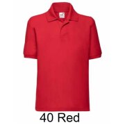 FRUIT OF THE LOOM  Polo Junior 65/35 180g 