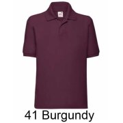FRUIT OF THE LOOM  Polo Junior 65/35 180g 