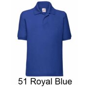 FRUIT OF THE LOOM  Polo Junior 65/35 180g 