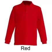 JHK POLO KID 210 LS Polo dziecięce z długim rękawem