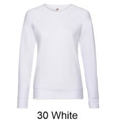FRUIT OF THE LOOM 62-146-0 Damska lekka bluza raglanowa 240g