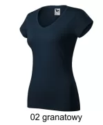 MALFINI 162 Slim Fit V-neck koszulka damska 180g