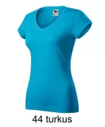 MALFINI 162 Slim Fit V-neck koszulka damska 180g