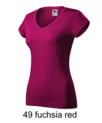 MALFINI 162 Slim Fit V-neck koszulka damska 180g
