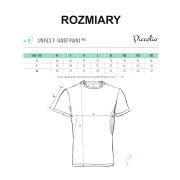 MALFINI P73 Paint koszulka unisex 150g