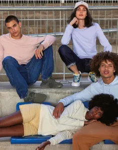 B&C 224.42 French Terry #Set In Bluza dresowa męska 280g