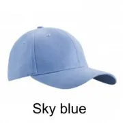 JHK Czapka 6-panelowa z zapięciem metalowym CZA006