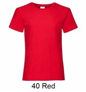 FRUIT OF THE LOOM 61-005-0  Tshirt dziewczęcy 165g