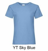 FRUIT OF THE LOOM 61-005-0  Tshirt dziewczęcy 165g