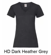 FRUIT OF THE LOOM 61-398-0 Tshirt damski V-neck 165g