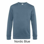 B&C 242.42 Bluza Crew Neck KING 280g