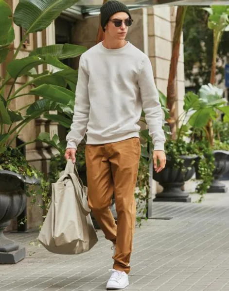 B&C 242.42 Bluza Crew Neck KING 280g