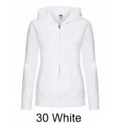 FRUIT OF THE LOOM 62-118-0 Bluza damska z kapturem z zamkiem 280g