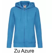 FRUIT OF THE LOOM 62-118-0 Bluza damska z kapturem z zamkiem 280g