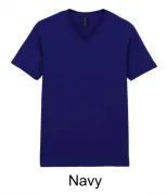 GILDAN 108.09 Koszulka męska V-neck Soft Style 150g