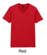 GILDAN 108.09 Koszulka męska V-neck Soft Style 150g