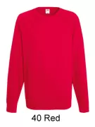 FRUIT OF THE LOOM 62-138-0 Męska lekka bluza raglanowa 240g
