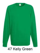 FRUIT OF THE LOOM 62-138-0 Męska lekka bluza raglanowa 240g