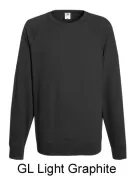 FRUIT OF THE LOOM 62-138-0 Męska lekka bluza raglanowa 240g