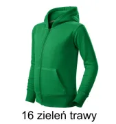 MALFINI 412 Bluza dziecięca z kapturem na zamek Trendy Zipper 412