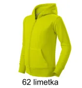 MALFINI 412 Bluza dziecięca z kapturem na zamek Trendy Zipper 412
