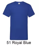 FRUIT OF THE LOOM 61-066-0 Tshirt męski V-neck 165g