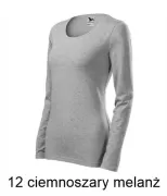 Malfini Slim 139  Koszulka damska z długim rękawem 180g