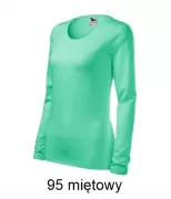 Malfini Slim 139  Koszulka damska z długim rękawem 180g