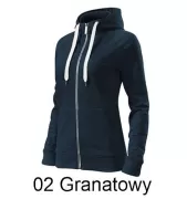 MALFINI VOYAGE 451 Bluza damska z kapturem na zamek 320g