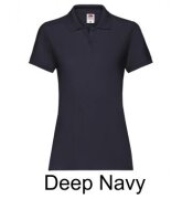 FRUIT OF THE LOOM 63-030-0 Polo damskie Premium 180g