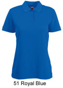 FRUIT OF THE LOOM 63-212-0 Polo damskie 65/30 180g