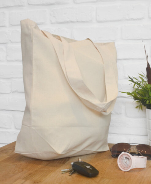 A73  Torba bawełniana  42x38 cm + dno 220g