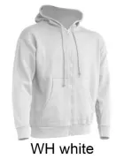 JHK  SWUA HOOD,  Bluza męska z kapturem na zamek 290g