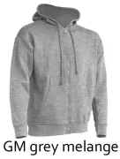 JHK  SWUA HOOD,  Bluza męska z kapturem na zamek 290g