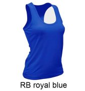 JHK SPOR T-SHIRT ARUBA LADY Damska koszulka sportowa bez rękawów 