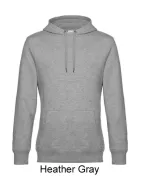 B&C 244.42 Bluza męska  z kapturem KING 280g
