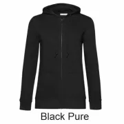 B&C 233.42  Damska bluza na zamek z kapturem Organic 280g