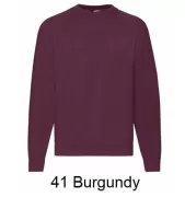 FRUIT OF THE LOOM 62-216-0 Bluza męska Raglan ze ściągaczem